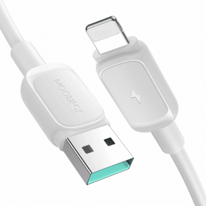 Καλώδιο USB-A σε Lightning Joyroom S-A14, 18W, 2.4A, 1.2m, Λευκό