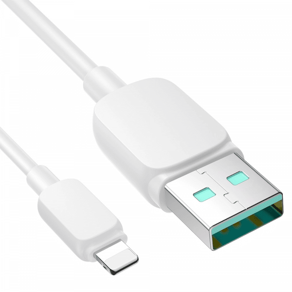 Καλώδιο USB-A σε Lightning Joyroom S-A14, 18W, 2.4A, 1.2m, Λευκό - Image 2