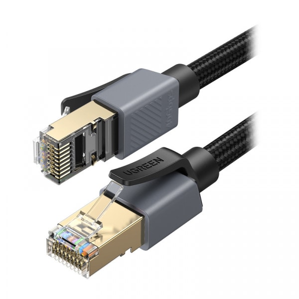 Καλώδιο δικτύου UGREEN NW343, UTP, Cat8, 1m, Μαύρο - Image 2