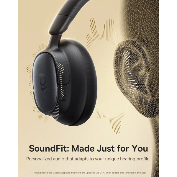 Ακουστικά Bluetooth handsfree πολλαπλών σημείων Baseus Bowie Bass MH1, Μαύρο A0203902 - Image 5