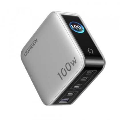 Φορτιστής τοίχου UGREEN X773 (65620B), 100W, 1 x USB-A - 4 x USB-C, Γκρι