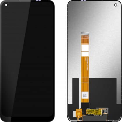 Οθόνη LCD MP για Realme 7i / C17, χωρίς πλαίσιο, Aftermarket, μαύρη