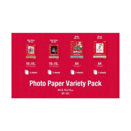 Μελάνι CANON PHOTO PAPER VARIETY PACK A4