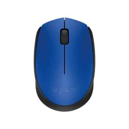 LOGITECH M171 Wireless Mouse Blue Black