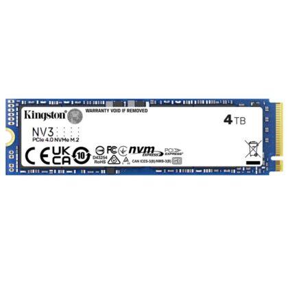 Δισκος SSD KINGSTON NV3 M.2 PCIE 4TB