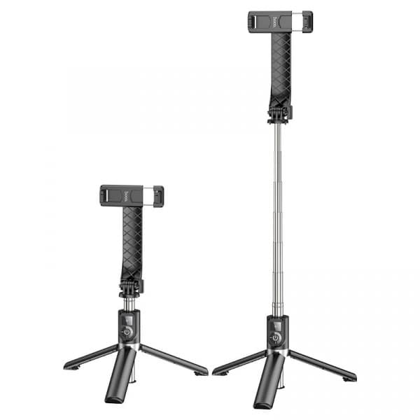 Βάση Selfie Stick και Τρίποδο Bluetooth Hoco K20, Universal, Μαύρο - Image 2