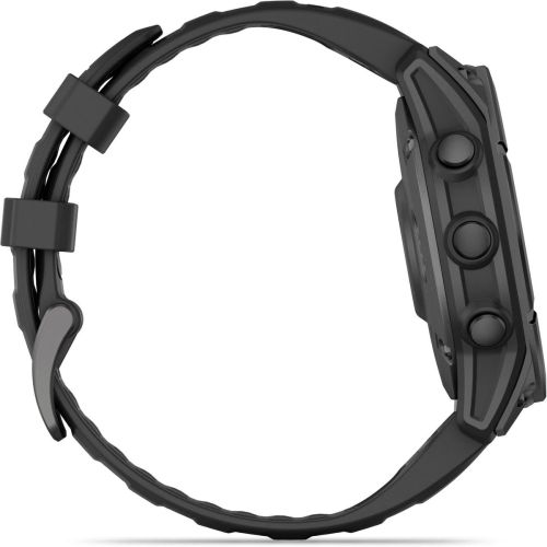 Garmin Fenix 47mm Smartwatch, GPS, Γκρι Σχιστόλιθου, Ατσάλι, Μαύρο EU - Image 2