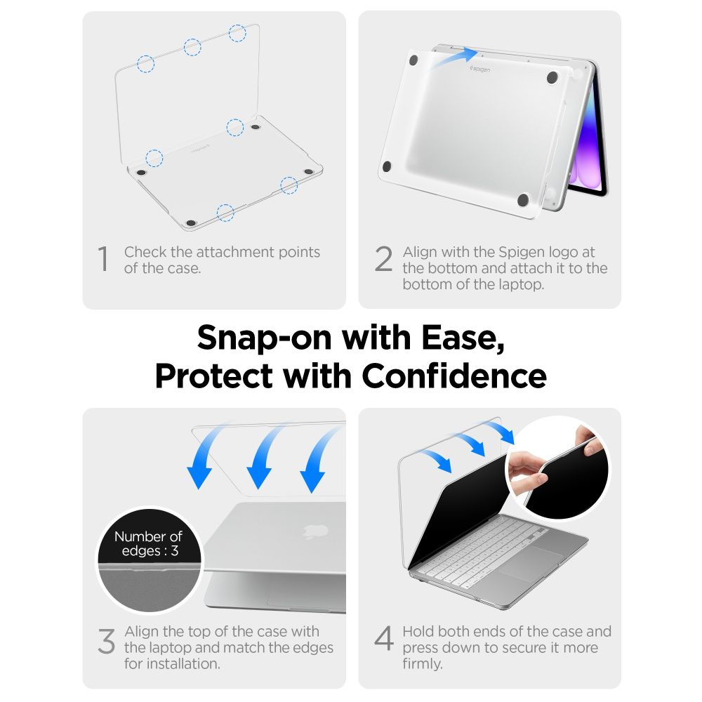 SPIGEN AIRSKIN MACBOOK NEO 13 2026 FROST ΕΣΠΕΡΙΔΟΕΙΔΗ - Image 11