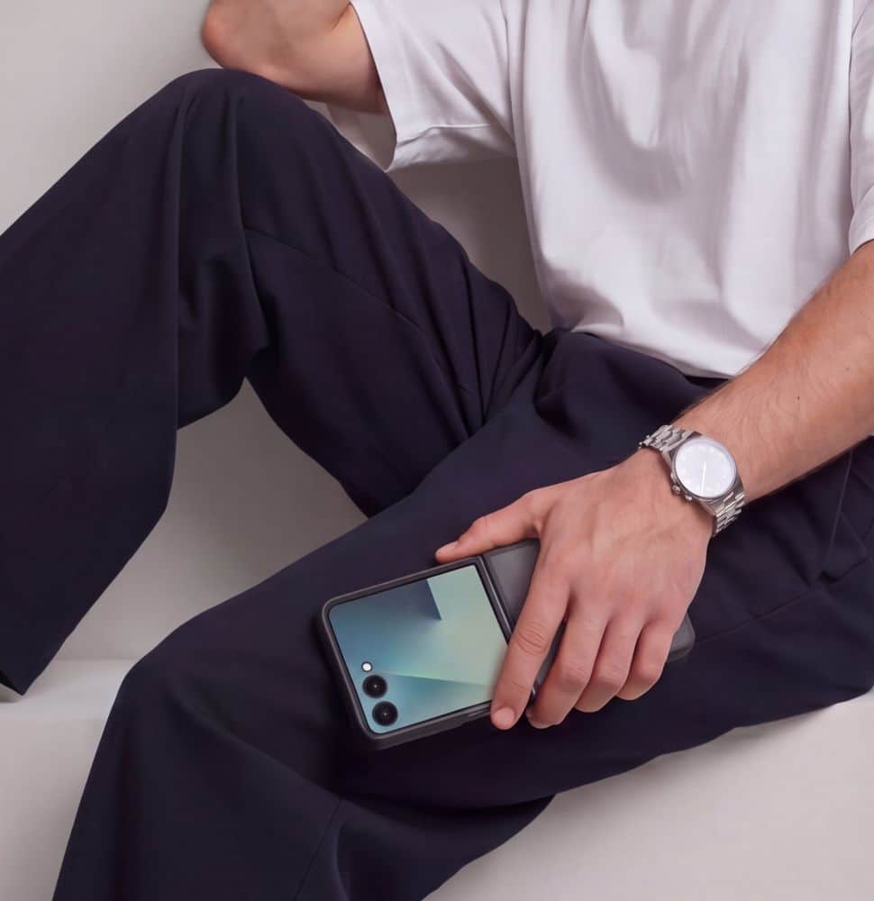 TECH-PROTECT MAGMAT ΑΣΦΑΛΕΙΑ ΓΙΑ GALAXY Z FLIP 8 ΜΑΤ ΜΑΥΡΟ - Image 5