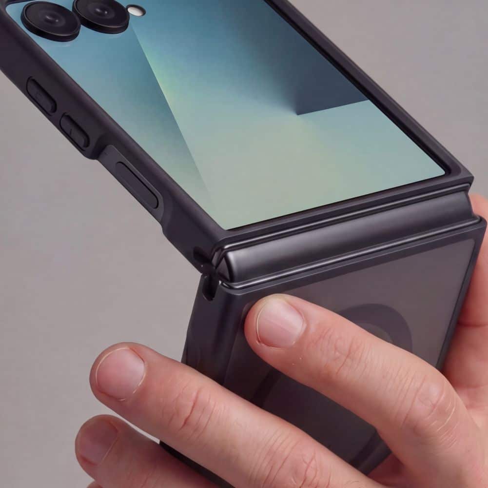 TECH-PROTECT MAGMAT ΑΣΦΑΛΕΙΑ ΓΙΑ GALAXY Z FLIP 8 ΜΑΤ ΜΑΥΡΟ - Image 6