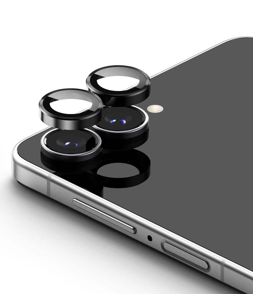 ΣΚΕΛΕΤΟΣ ΚΑΜΕΡΑΣ RINGKE GALAXY Z FLIP 8 2 ΤΕΜΑΧΙΩΝ ΜΑΥΡΟ - Image 2