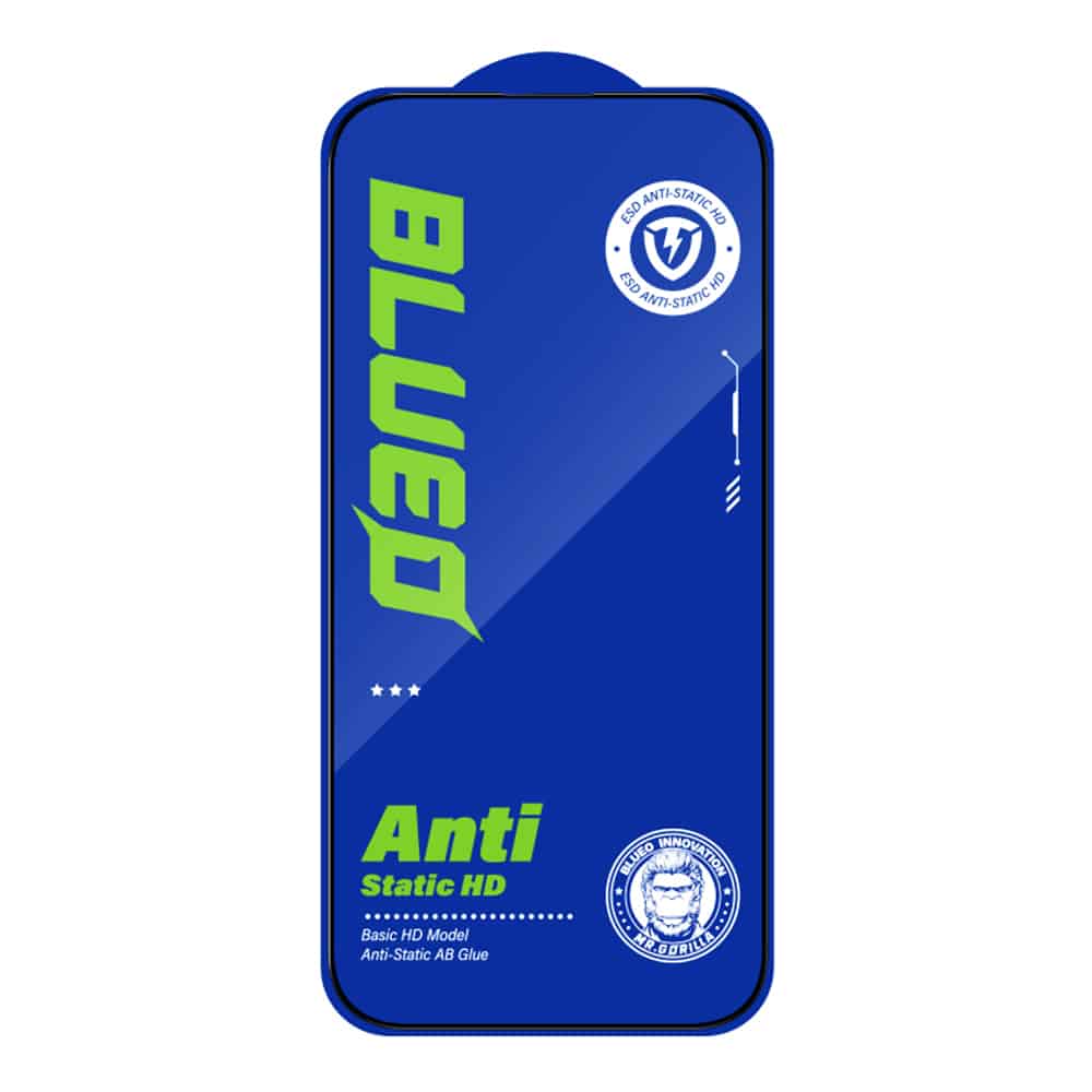 Blueo - Γυαλί 2.5D Silk HD (συσκευασία των 5) - iPhone 16 Pro - Μαύρο - Image 3