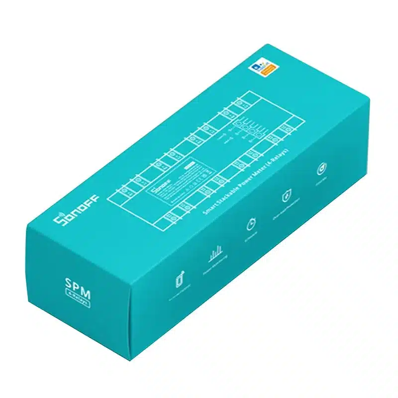 SONOFF SPM-4Relay Έξυπνος Διακόπτης WiFi, 4 x 20A, Λευκό - Image 4