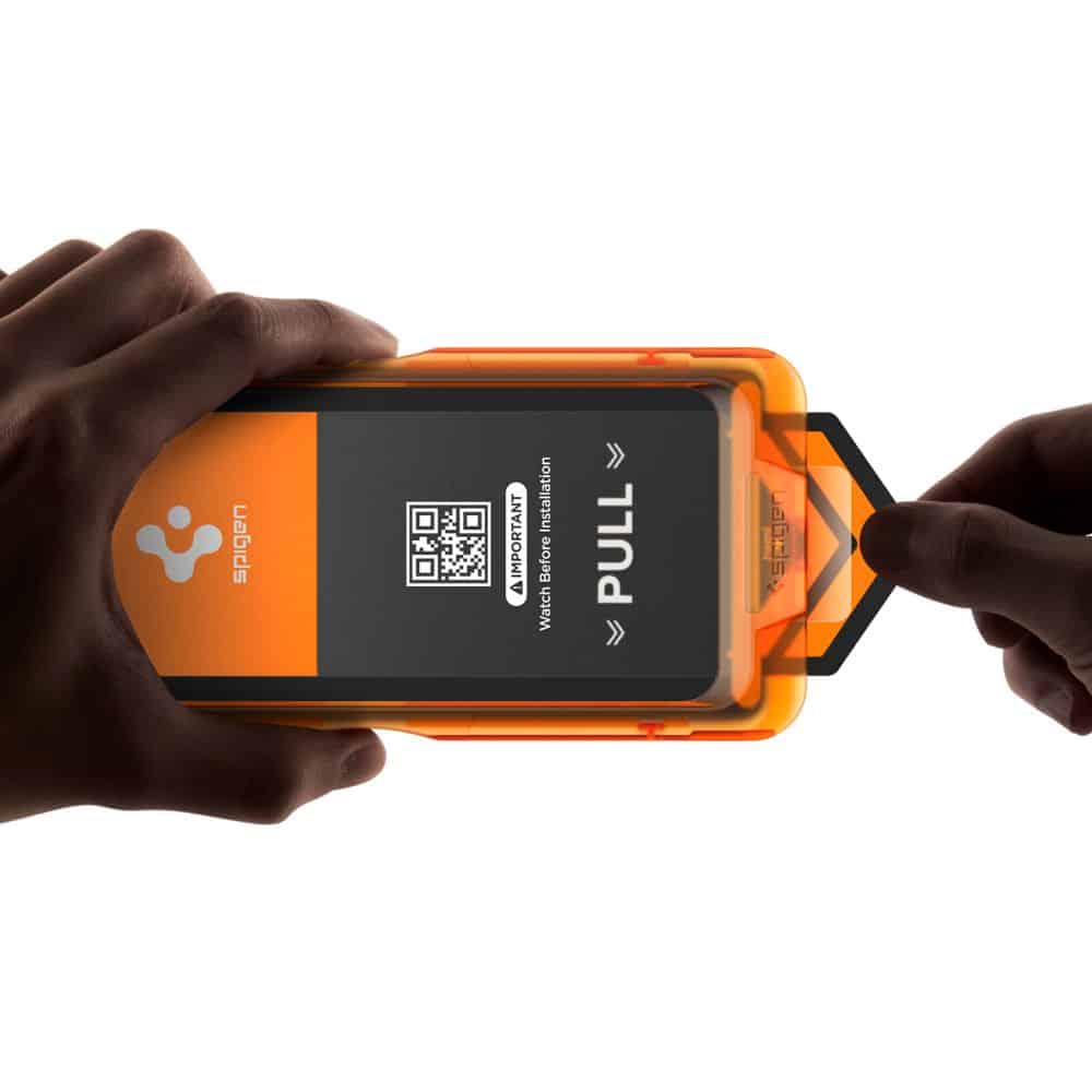 Spigen ALM Glas.Tr Slim γυαλί προστασίας οθόνης για iPhone 17 Pro 3 τεμ. - Image 5