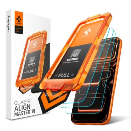 Spigen ALM Glas.Tr Slim γυαλί προστασίας οθόνης για iPhone 17 Pro 3 τεμ.