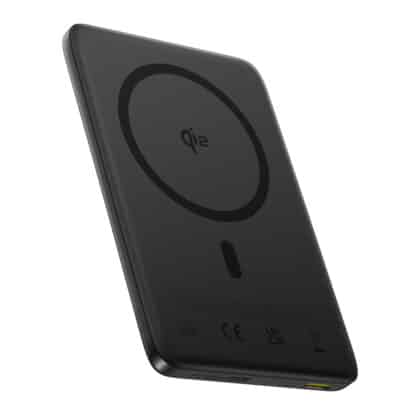 Baseus - Power Bank PicoGo AM41 Ultra-Slim (E0027201) - με καλώδιο USB-C, μαγνητικό, Qi2 15W, ενσύρματο 27W, 10000mAh - Cosmic Black