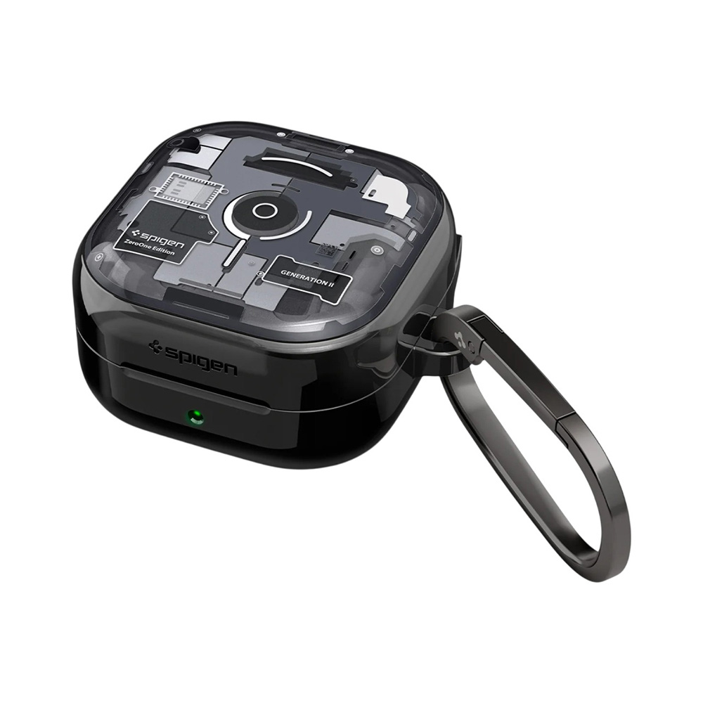 SPIGEN ULTRA HYBRID SAMSUNG GALAXY BUDS 4/4 PRO ZERO ONE ΜΑΥΡΟ - Image 4