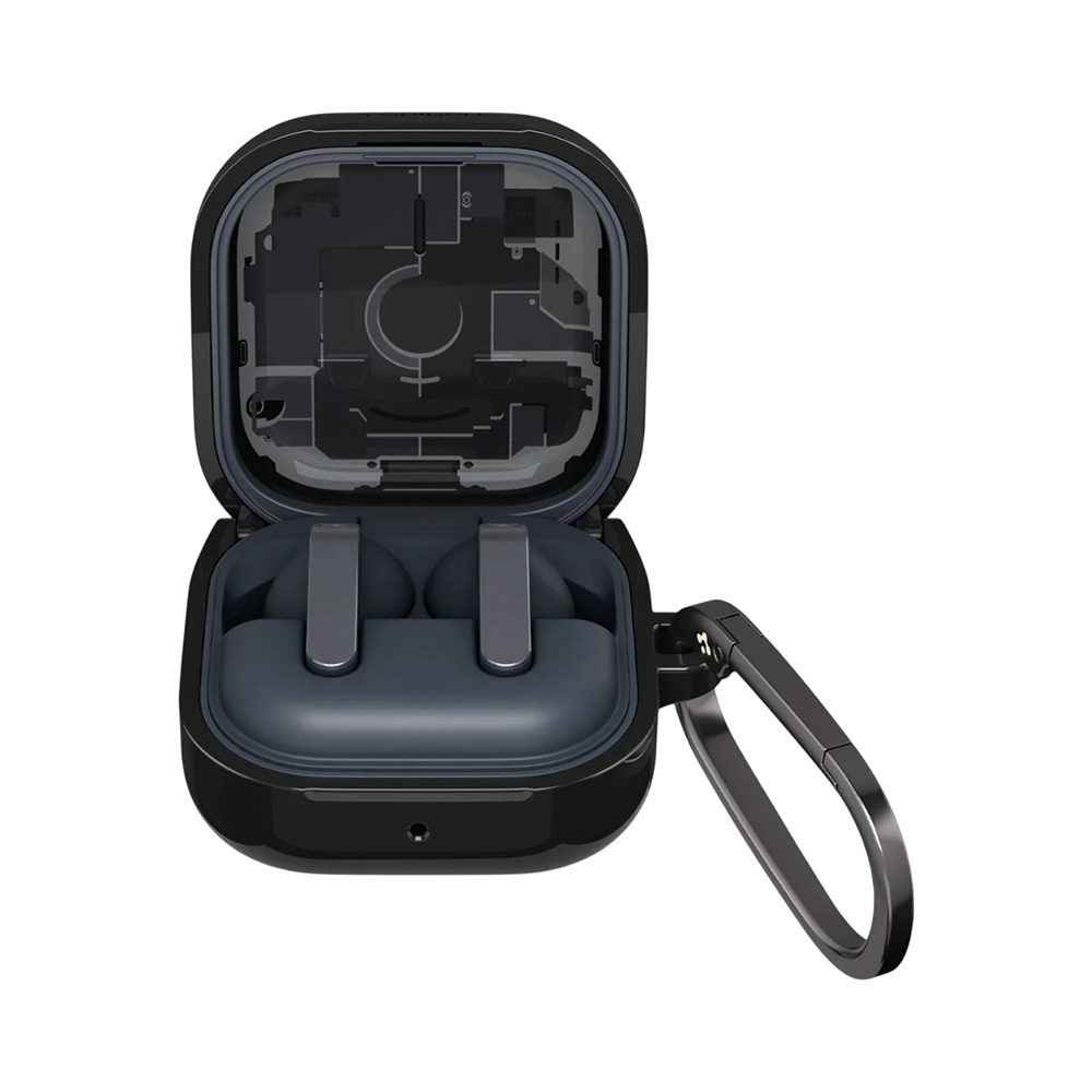 SPIGEN ULTRA HYBRID SAMSUNG GALAXY BUDS 4/4 PRO ZERO ONE ΜΑΥΡΟ - Image 2
