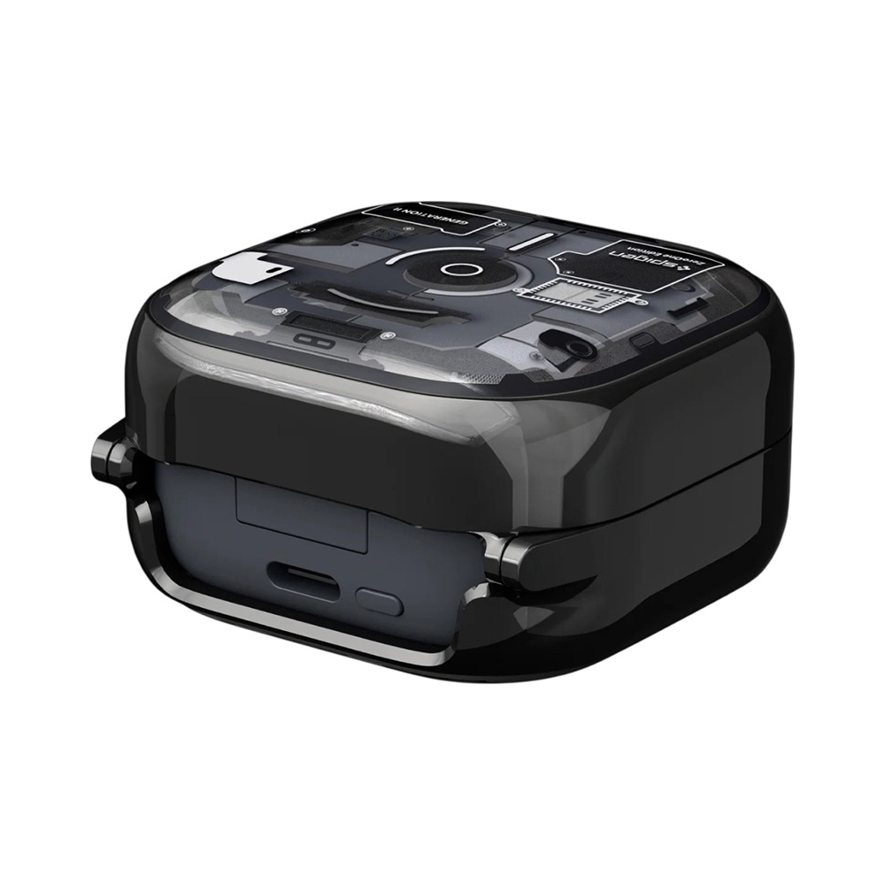 SPIGEN ULTRA HYBRID SAMSUNG GALAXY BUDS 4/4 PRO ZERO ONE ΜΑΥΡΟ - Image 7