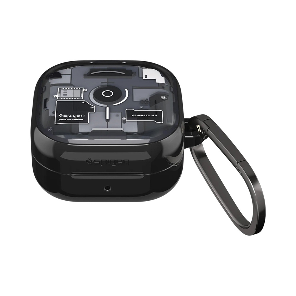 SPIGEN ULTRA HYBRID SAMSUNG GALAXY BUDS 4/4 PRO ZERO ONE ΜΑΥΡΟ - Image 6