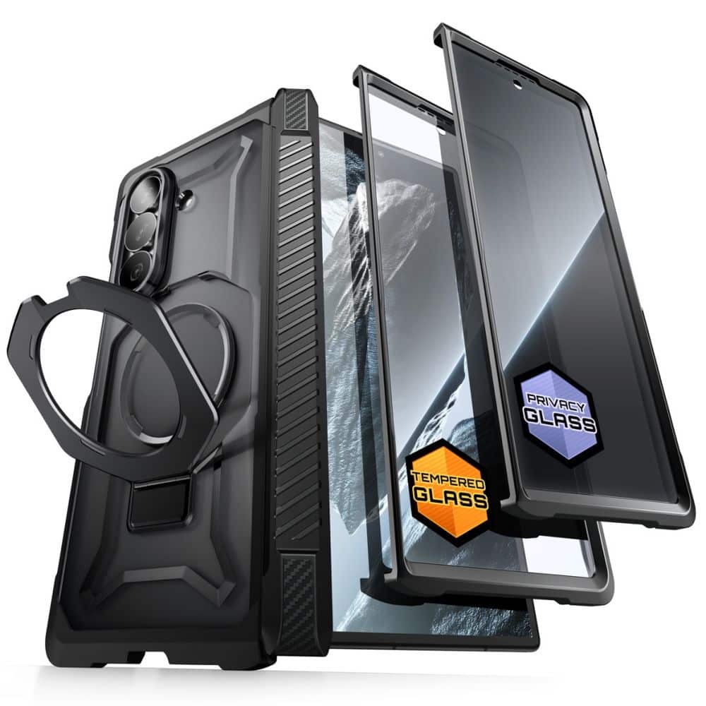 ΘΗΚΗ SUPCASE UB GRIP MAGSAFE GALAXY Z FOLD 8 2-ΣΕΤ ΜΑΥΡΗ - Image 2