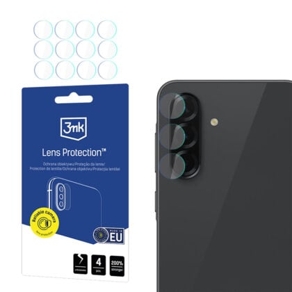 3MK Προστατευτικό Φακού για Samsung Galaxy A37 / Galaxy A57, 4 Τεμάχια