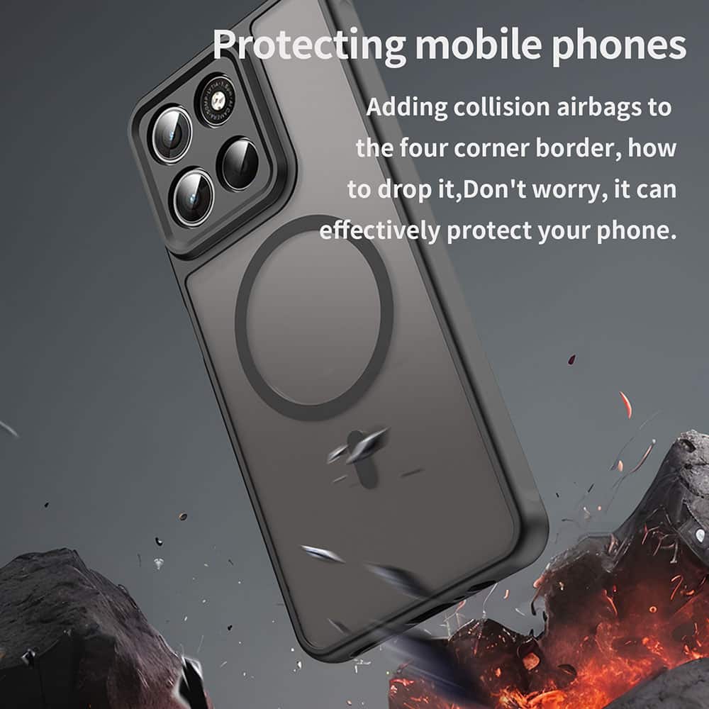 Techsuit - HaloFrost II MagSafe - Motorola Moto G37 / G37 Power / G47 - Μαύρο - Image 4