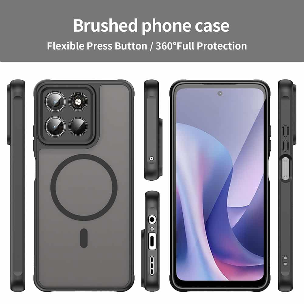 Techsuit - HaloFrost II MagSafe - Motorola Moto G37 / G37 Power / G47 - Μαύρο - Image 6