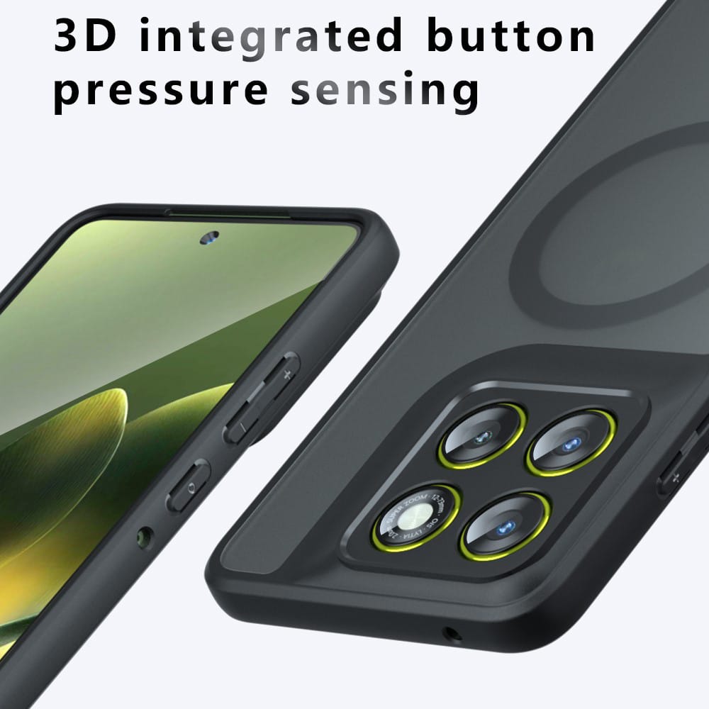 Techsuit - PureFrost MagSafe - Motorola Edge 70 Pro - Μαύρο σε Γκρι χρώμα - Image 3