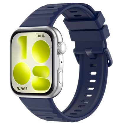 Techsuit W082 Λουράκι Ρολογιού για Huawei Watch Fit 5 Pro, Μπλε Σκούρο