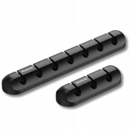 Mcdodo WF-5960 Οργανωτής Καλωδίων, 2 Τεμάχια, 7 Θέσεις, Σιλικόνη, Γκρι