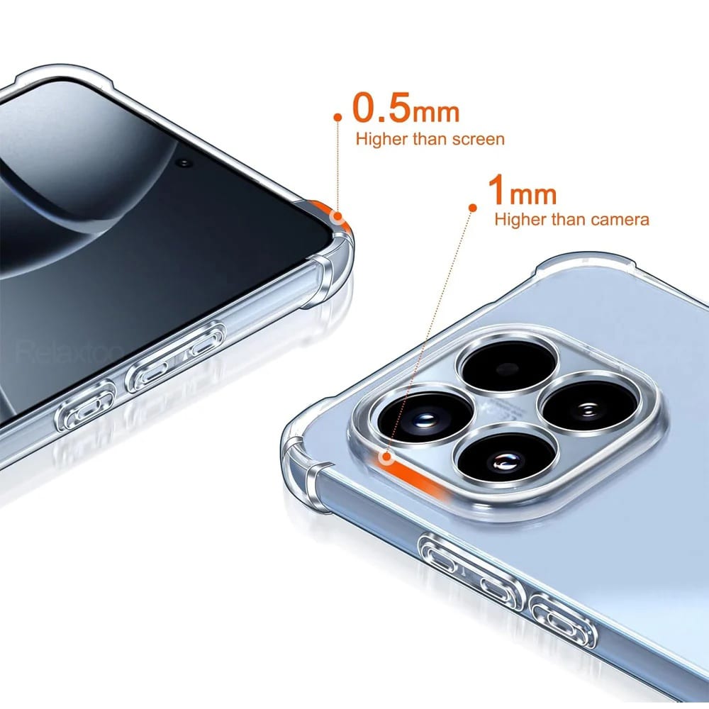 Techsuit Shockproof Clear Silicone - θήκη για Xiaomi 17 - Διάφανο - Image 5