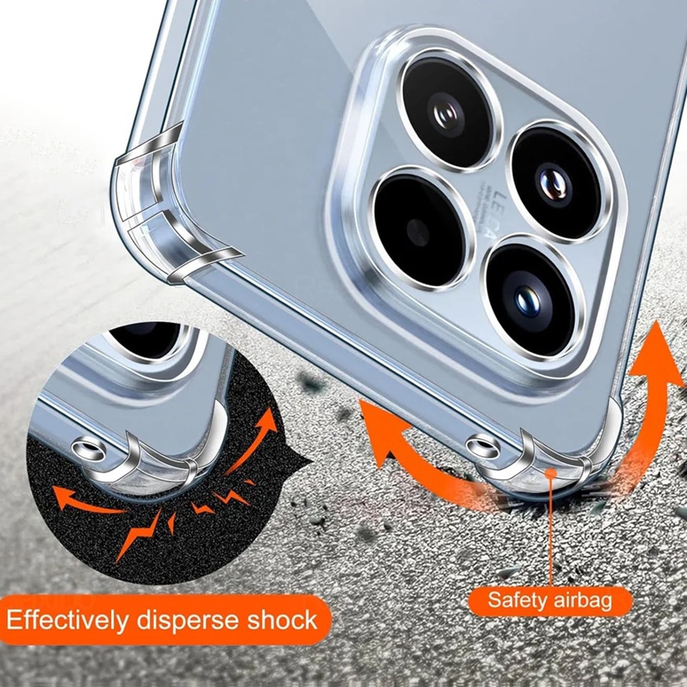 Techsuit Shockproof Clear Silicone - θήκη για Xiaomi 17 - Διάφανο - Image 6