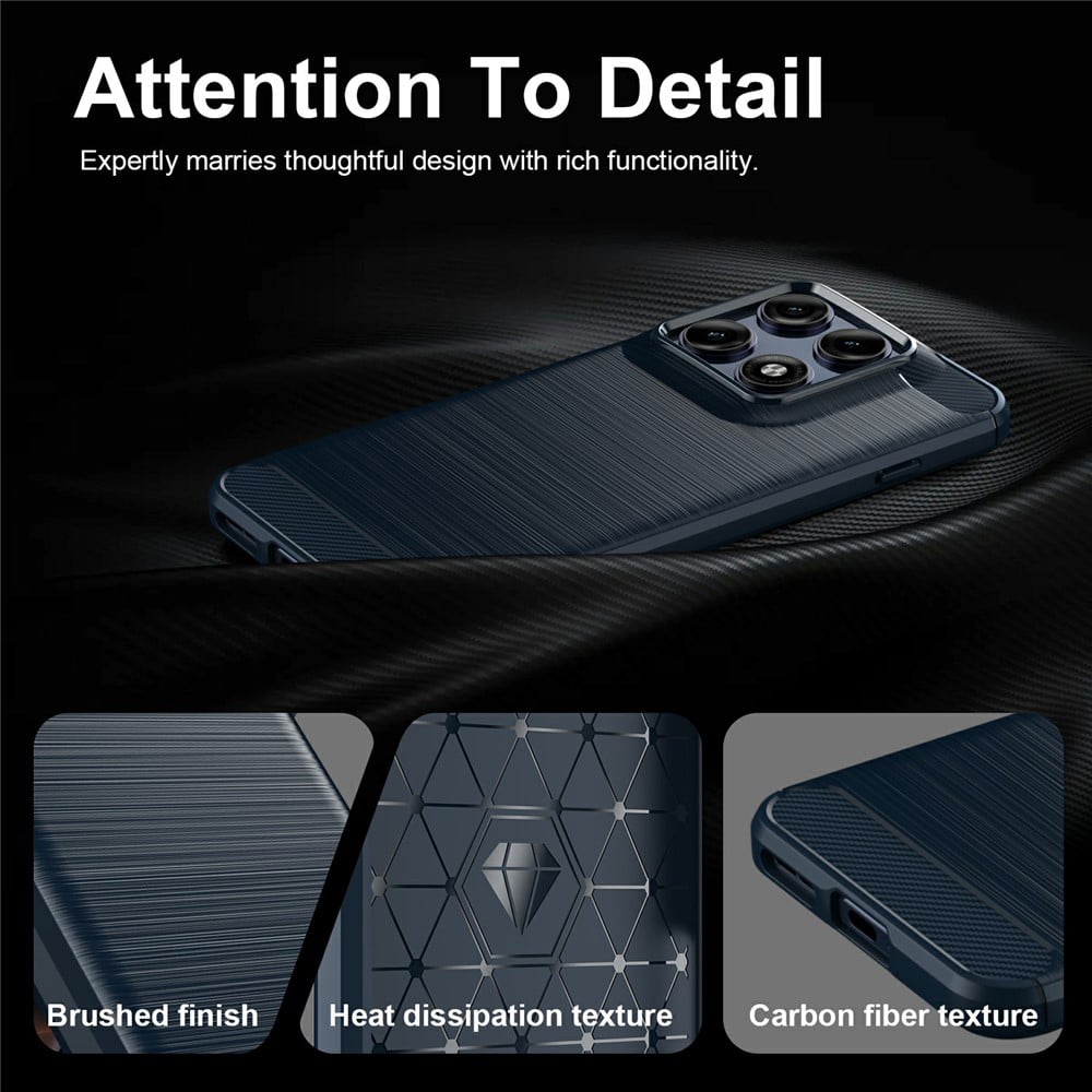 Techsuit - Σιλικόνη άνθρακα - Motorola Edge 70 Pro - Μπλε - Image 4