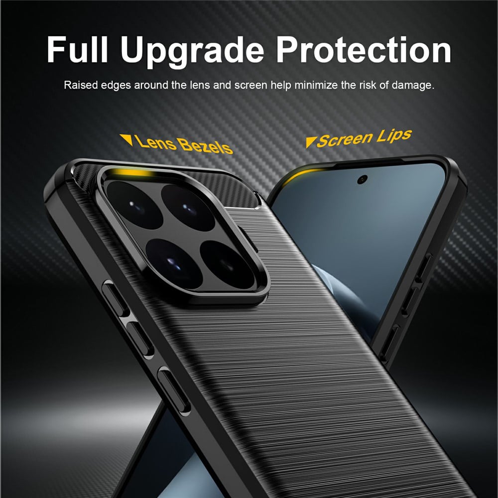 Techsuit - Σιλικόνη άνθρακα - Xiaomi 17T - Μαύρο - Image 3