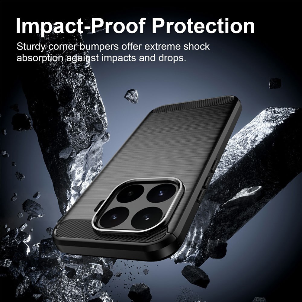 Techsuit - Σιλικόνη άνθρακα - Xiaomi 17T - Μαύρο - Image 5