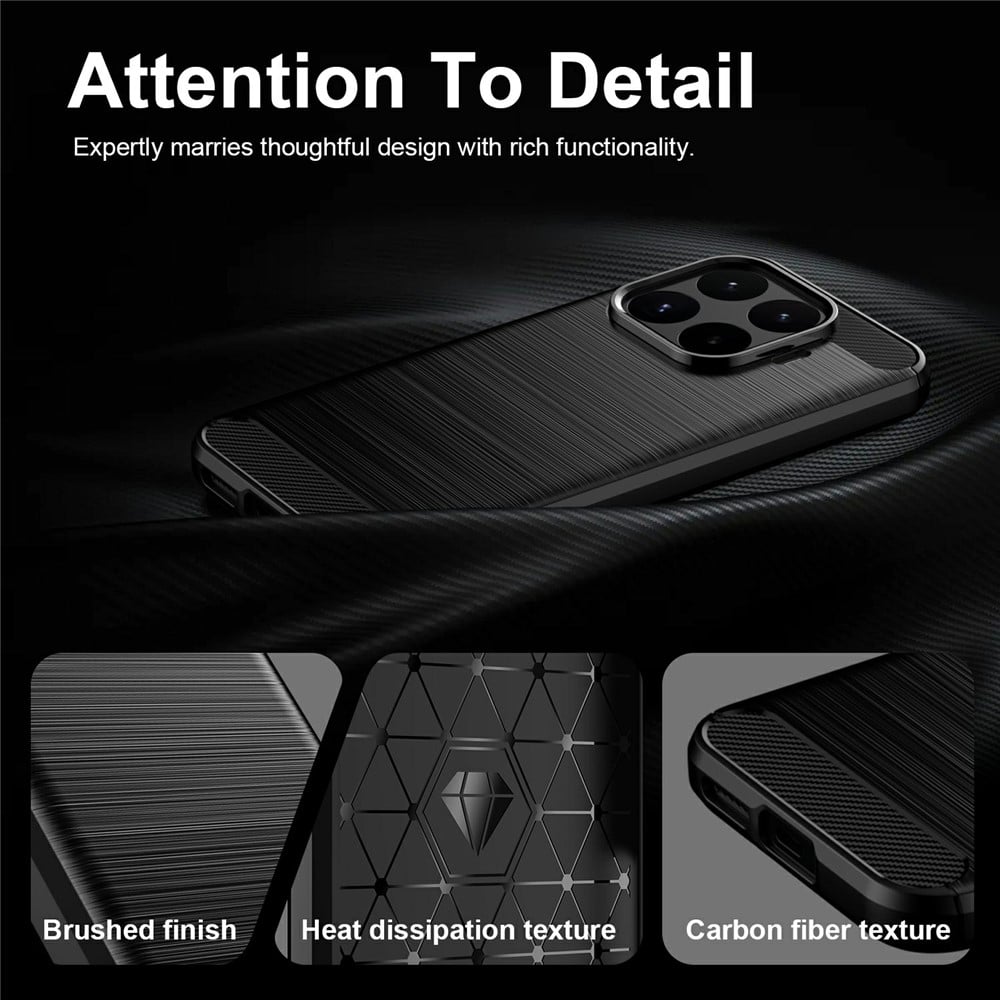 Techsuit - Σιλικόνη άνθρακα - Xiaomi 17T - Μαύρο - Image 4