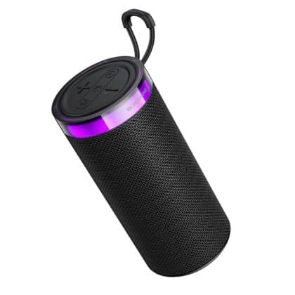 Borofone BR105 Ηχείο Bluetooth, 10W, Bluetooth V5.4, TWS, Ραδιόφωνο FM, Κάρτα USB/TF, Σκούρο Γκρι