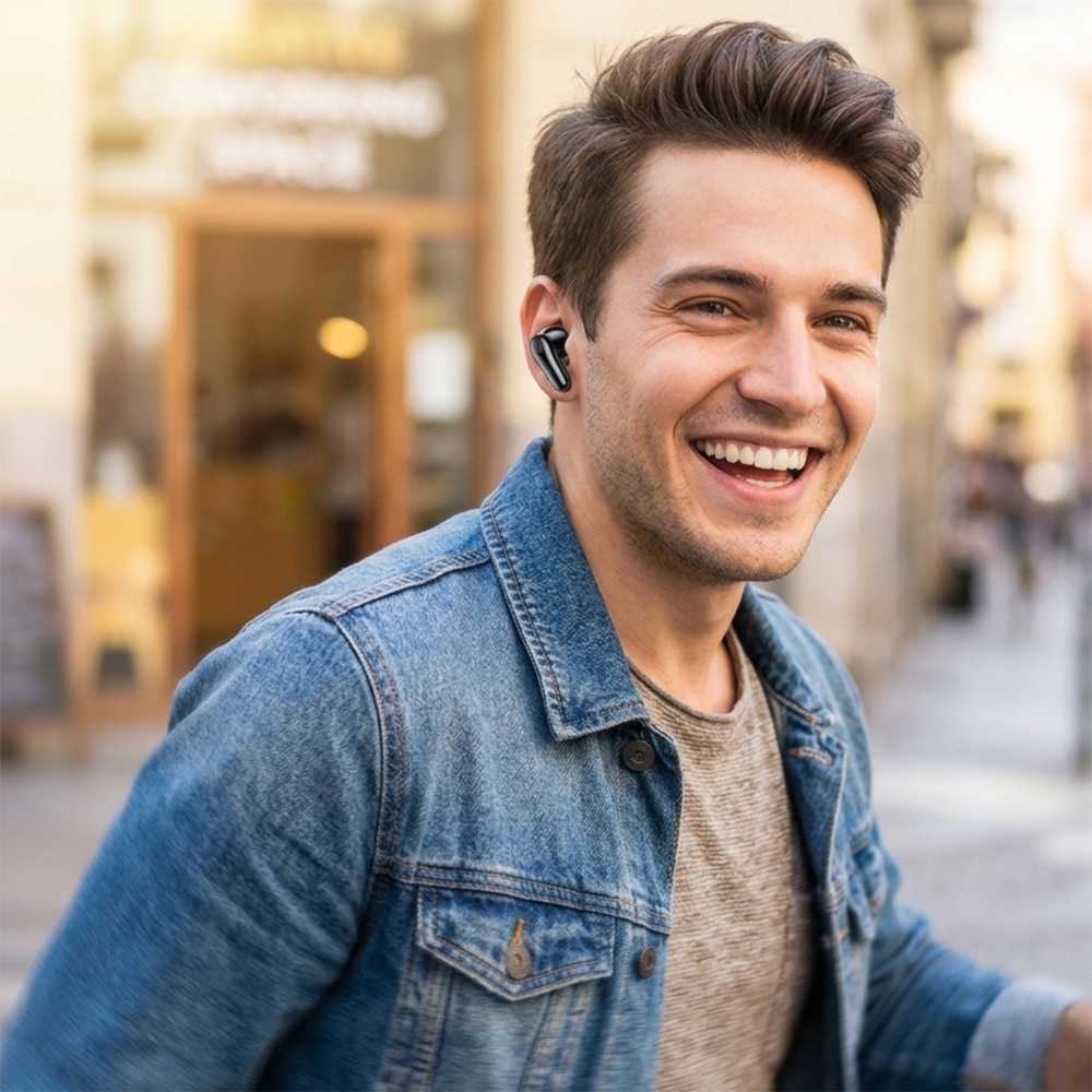 Borofone BW96 Ασύρματα Ακουστικά, Bluetooth V6.0, Ακύρωση Θορύβου ANC + ENC, Λευκό - Image 6
