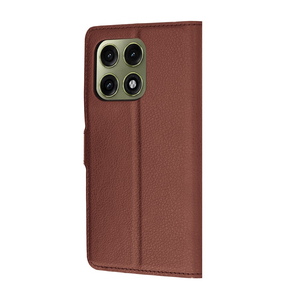 Techsuit Leather Folio - θήκη για Motorola Edge 70 Pro - Καφέ - Image 5