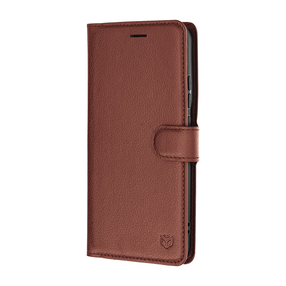 Techsuit Leather Folio - θήκη για Motorola Edge 70 Pro - Καφέ - Image 4