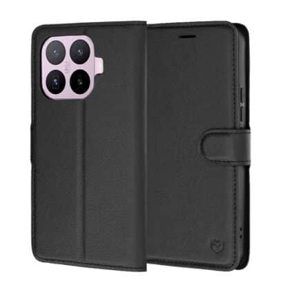 Techsuit Leather Folio - θήκη για Xiaomi 17T - Μαύρο