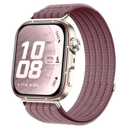 Techsuit W085 Λουράκι Ρολογιού για Huawei Watch Fit 5, Καπνιστό Μωβ