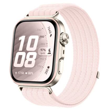 Techsuit W085 Λουράκι Ρολογιού για Huawei Watch Fit 5, Πούδρα Μαργαριταριού