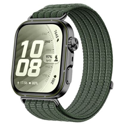 Techsuit W085 Λουράκι Ρολογιού για Huawei Watch Fit 5, Πράσινο Έλατο