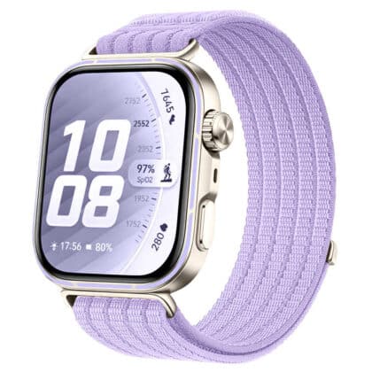 Techsuit W085 Λουράκι Ρολογιού για Huawei Watch Fit 5, Μωβ Υάκινθος