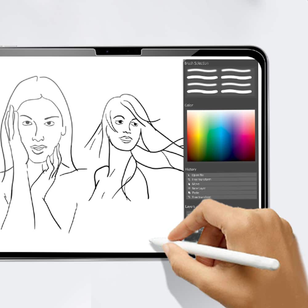 Techsuit ArmorGlass CrystalHD - θήκη για Lenovo Idea Tab Pro Gen 2 - Διάφανο - Image 3