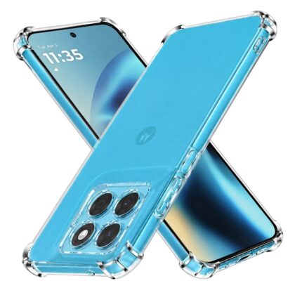 Techsuit Shockproof Clear Silicone - θήκη για Motorola Moto G87 / G77 / G67 - Διάφανο