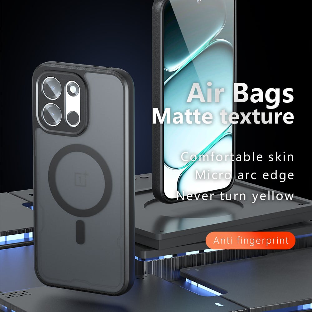 Techsuit - PureFrost MagSafe - OnePlus Nord 6 - Μαύρο - Image 3