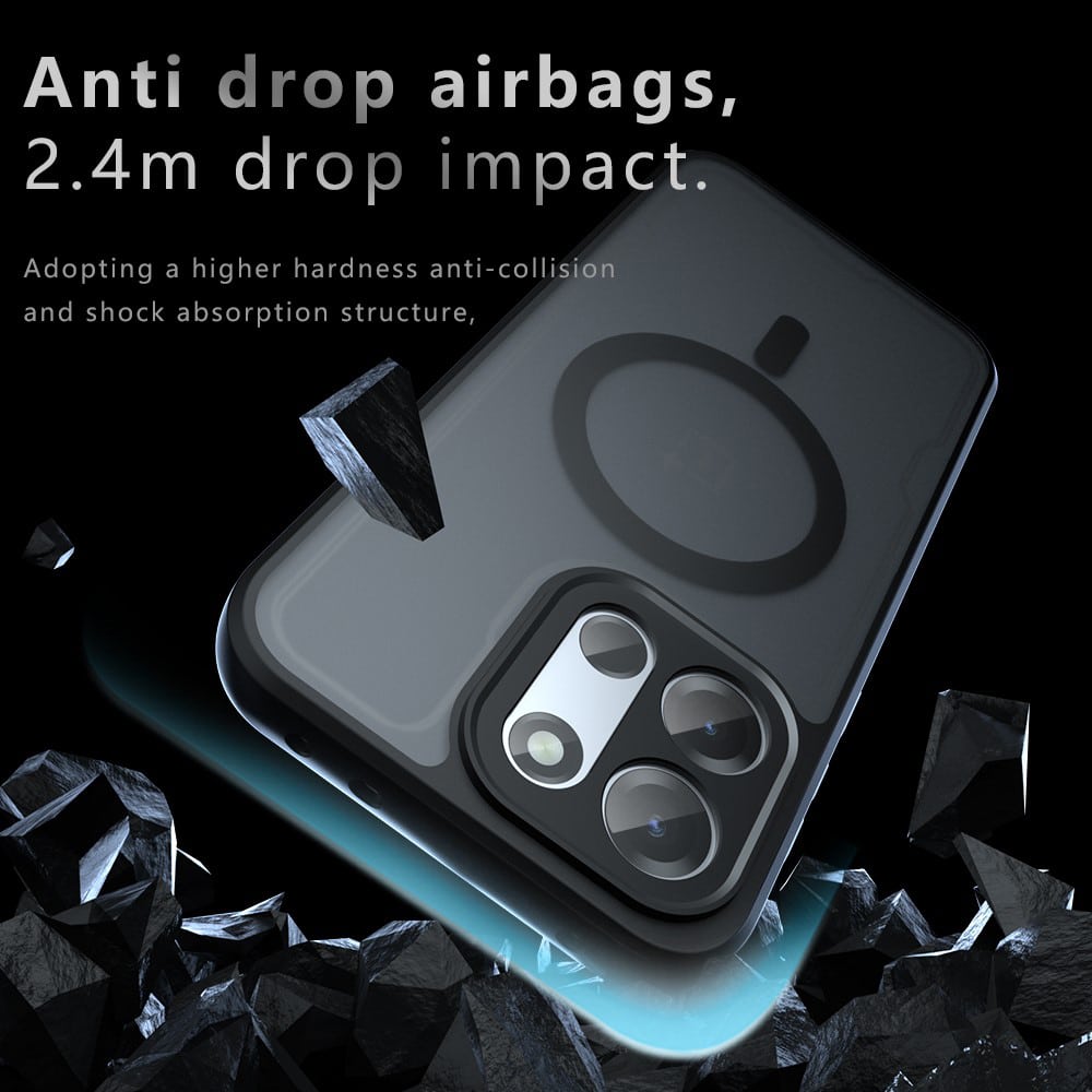 Techsuit - PureFrost MagSafe - OnePlus Nord 6 - Μαύρο - Image 5